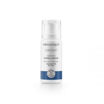 Crema maini regeneranta si protectoare cu unt de shea si perle Organique 100 ml