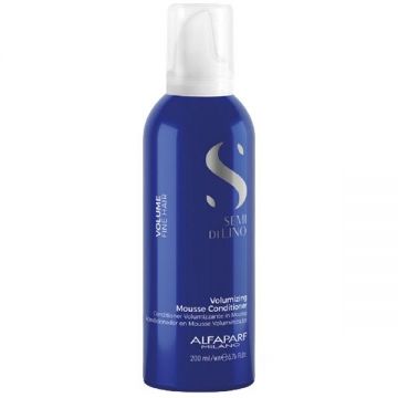 Spuma Balsam pentru Volum - Alfaparf Milano Semi Di Lino Volumizing Mousse Conditioner, 200 ml