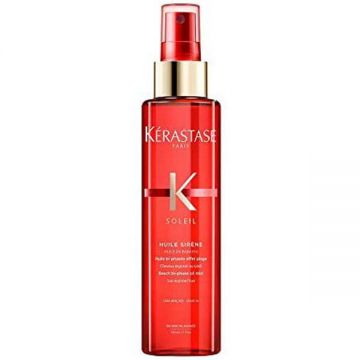 Ulei Hidratant cu Vapori in Doua Faze cu Efect de Plaja - Kerastase Soleil Huile Sirene, 150 ml