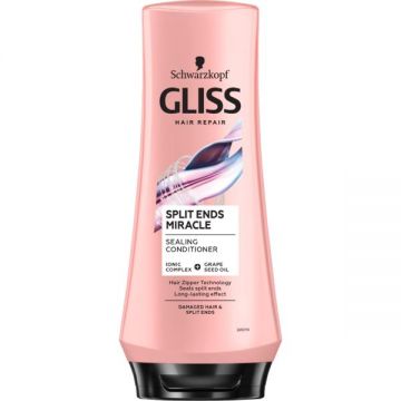 Balsam Reparator pentru Par Deteriorat si Varfuri Despicate - Schwarzkopf Gliss Hair Repair Split End Miracle Sealing Conditioner for Damaged Hair & Split Ends, 200 ml