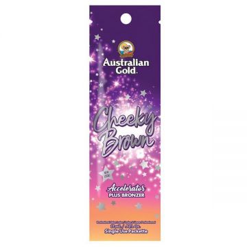 Crema de bronzare , Australian Gold , Cheeky Brown, 15ml