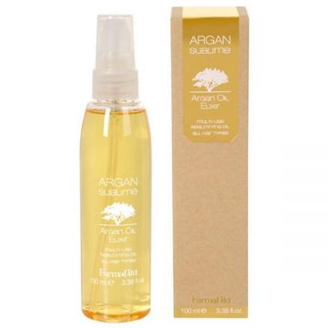 Elixir pentru Par cu Ulei de Argan - FarmaVita Argan Sublime Argan Oil Elixir, 100 ml