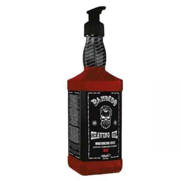 Gel de ras Bandido Shaved Gel Red 1000ml