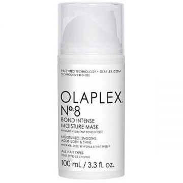 Masca Hidratanta pentru Toate Tipurile de Par - OLAPLEX No. 8 Bond Intense Moisture Mask All Hair Types, 100 ml