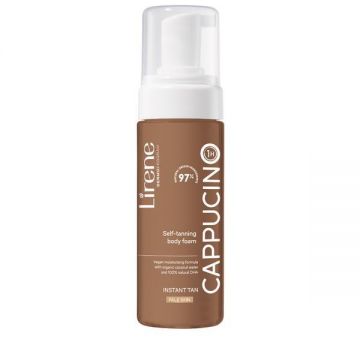 Spuma Cappucino autobronzanta pentru corp cu apa organica de cocos , 150ml