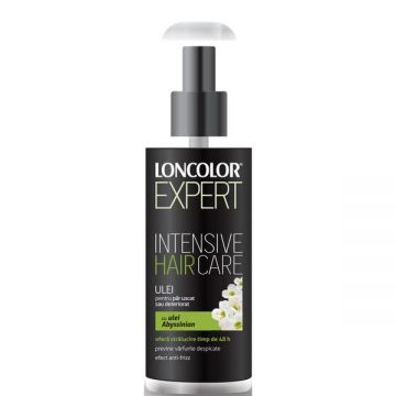 Ulei pentru Par Uscat sau Deteriorat cu Ulei Abyssinian Loncolor Expert Intensive Hair Care, 100 ml