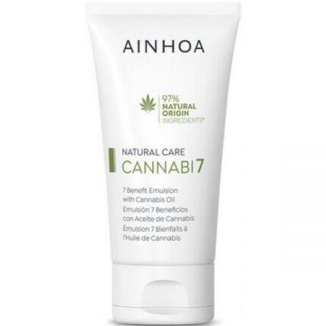 Emulsie Faciala cu Ulei de Canabis - Ainhoa Natural Care Cannabi7 7 Benefit Emulsion with Cannabis Oil, 50 ml