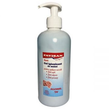 Gel Igienizant pentru Maini Favisan, 500 ml