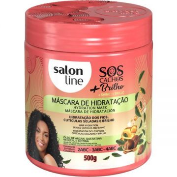 Masca, SOS stralucire radianta par cret, Salon Line 500 ml