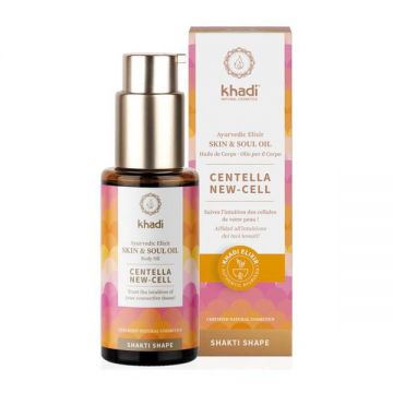 Ulei Indian pentru Corp - Khadi Centella New-Cell Skin & Soul Oil, 50 ml