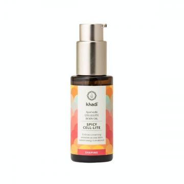 Ulei pentru Ameliorarea Celulitei Spicy Cell-lite Shakti Shape Khadi, 50 ml