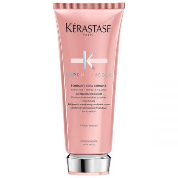 Balsam regenerant pentru par fin - Kerastasa Chroma Absolu Fondant, 200ml