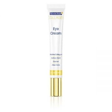 Crema contur ochi anti-rid cu efect de lifting,Collagen Novaclear 15ml