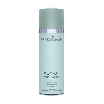 Crema de noapte Chantarelle Platinum Ultra Cure Anti-Ageing Night Compress-Cream Face and Eyes CD1467, 50ml