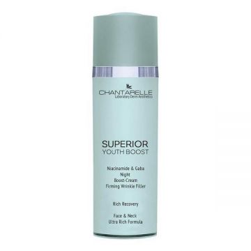 Crema de noapte Chantarelle Superior Youth Boost Night cream with niacinamide and GABA acid, 50ml