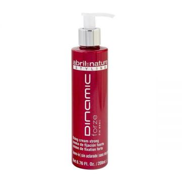 Crema fixativa cu efect antifrizz si protectie termica pentru par Dinamic Cream Abril et Nature, 200 ml