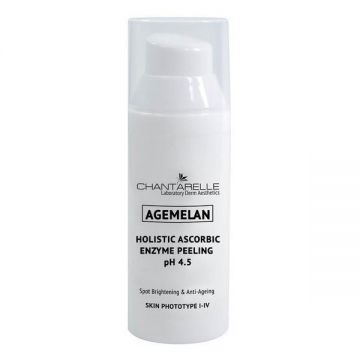 Exfoliant Chantarelle Agemelan Holistic Ascorbic Enzyme Peel pH 4.5 Brightening & Anti-Ageing CD041850, 50ml