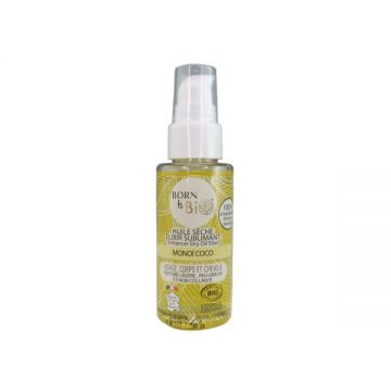 Ulei Uscat Bio Elixir Monoi Cocos - Born to Bio Enhancer Dry Oil Elixir Monoi Coco, 50ml