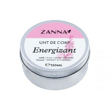 Unt de Corp Energizant Zanna, 150ml