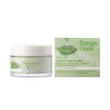 Crema de fata hidratanta si nutritiva, pentru toate tipurile de ten, cu extract de aloe vera