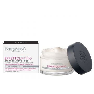 Crema de zi, cu efect de lifting, ten mixt si gras, cu extract de unt de Shea, acid hialuronic si extract de flori de lotus