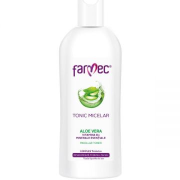 Tonic Micelar Aloe Vera Farmec, 150ml