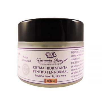 Crema hidratanta pentru ten Lavanda Story 50 ml