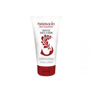 Gel facial exfoliant delicat, curatare profunda Herbacin Skin Solutions 75 ml