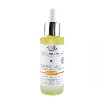 Ser Anti-aging cu lavanda, acmella si coenzima Q10, 30 ml