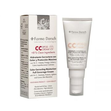 Cremă de față CC cu SPF 50 Farma Dorsch 50 ml