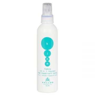 Spray Tratament pentru Par cu Keratina Kallos 14 in 1 Keratin Hair Treatment Spray, 200 ml