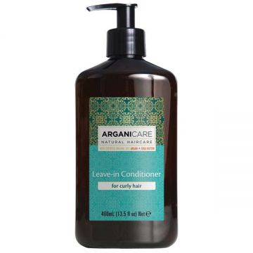 Balsam Hidratant Fara Clatire cu Ulei de Argan pentru Par Cret Arganicare, 400ml