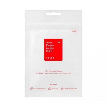 Plasturi Acne Pimple Master Patch Cosrx, 1 folie / 3 tipuri / 24 buc