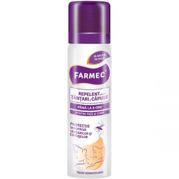 Repelent pentru Tantari si Capuse Farmec, 150 ml