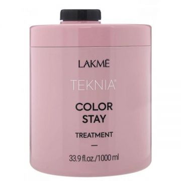 Tratament pentru par vopsit, Lakme Teknia, Color Stay Treatment, 1000ml