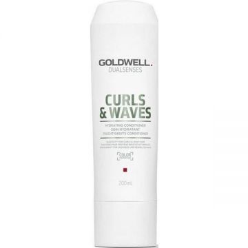 Balsam Hidratant pentru Par Cret sau Ondulat - Goldwell Dualsenses Curls&Waves Hydrating Conditioner, 200 ml