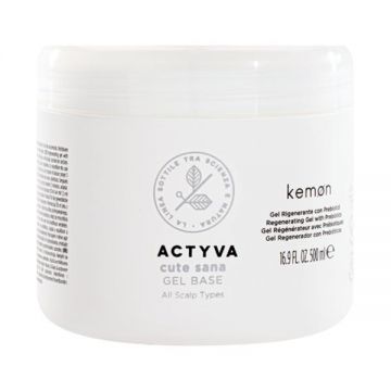 Gel de baza Regenerant pentru Tratamente Scalp - Kemon Actyva Cute Sana Gel Base, 500 ml