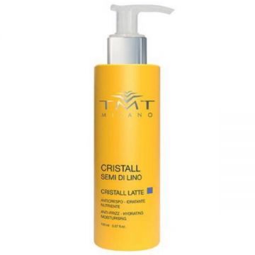 Lapte Hidratant cu Efect Anti-Frizz pentru Netezire Tmt Milano Cristall Moisturizing Hair Milk, 150 ml