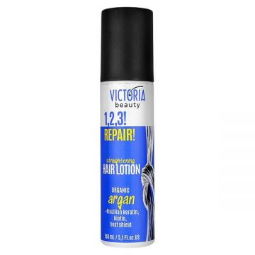 Lotiune pentru Indreptarea Parului cu Argan Victoria Beauty Camco, 150 ml