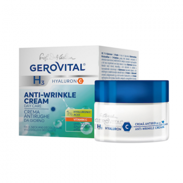 Crema Antirid de Zi Gerovital H3 Hyaluron C, 50 ml