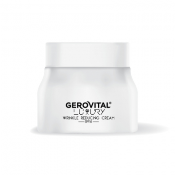 Crema Atenuare Riduri Gerovital Luxury, cu SPF 15, 50 ml