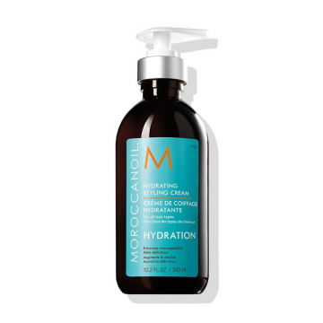 Crema de par modelatoare Moroccanoil Hydrating, toate tipurile de par, 300 ml