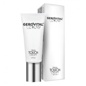 Crema Final Touch Gerovital Luxury, cu SPF 25, 30 ml