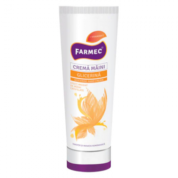 Crema pentru Maini Farmec cu Glicerina, 150 ml