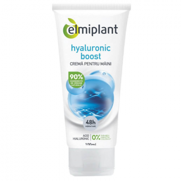 Crema Reparatoare Maini Elmiplant Hyaluronic Boost, 100 ml