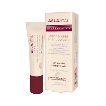 Elixir Antirid si Antipoluare Aslavital, 15 ml