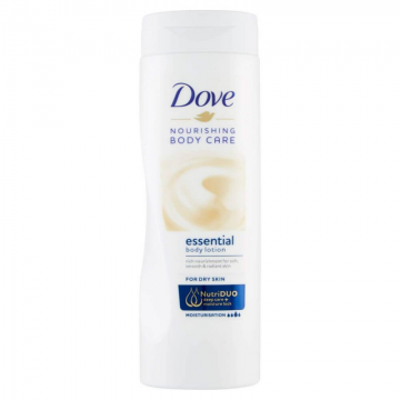 Lotiune Corp DOVE Essential Body Milk, 250 ml, pentru Pielea Uscata