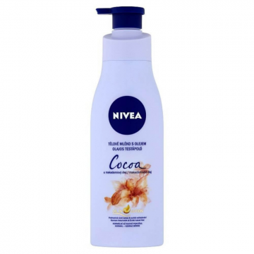 Lotiune Corp NIVEA COCOA, 200 ml, Extract de Cacao, cu Pompita