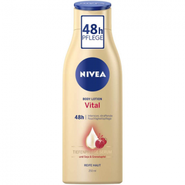 Lotiune Corp NIVEA Vital, 200 ml, cu Rodie si Coenzima Q10