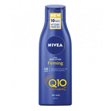 Lotiune Crema Delicata de Corp Nivea Q10 Firming, 250 ml